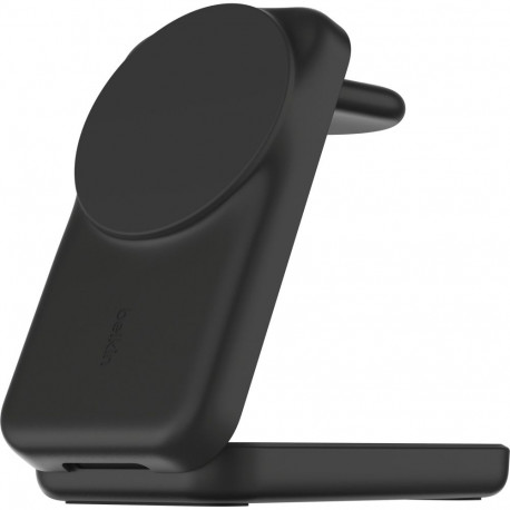 Belkin UltraCharge 25W Qi2 magn. 3-in-1 fold.charg.blk.WIZ036kqBK