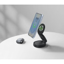 Belkin Boost Charge adjustable mag.2-in-1 Ch.Qi2 bl. WIZ035kqBK