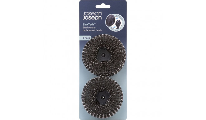 Joseph Joseph SinkTech 2-Piece Scourer Heads Grey