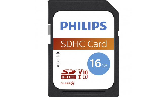 Philips SDHC Card           16GB Class 10 UHS-I U1