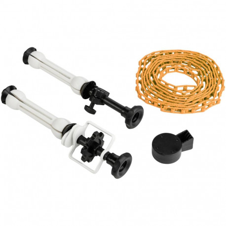 Walimex taustasüsteem + kett ja raskus, oranž