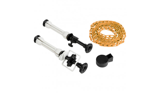 Walimex taustasüsteem + kett ja raskus, oranž