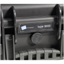 B&W Outdoor Case Type 3000 must polsterdatud vaheseina sisetükk
