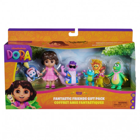 DORA THE EXPLORER mängukomplekt Dora figuuride kinkepakk