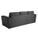 Corner sofa bed WHITBY dark grey