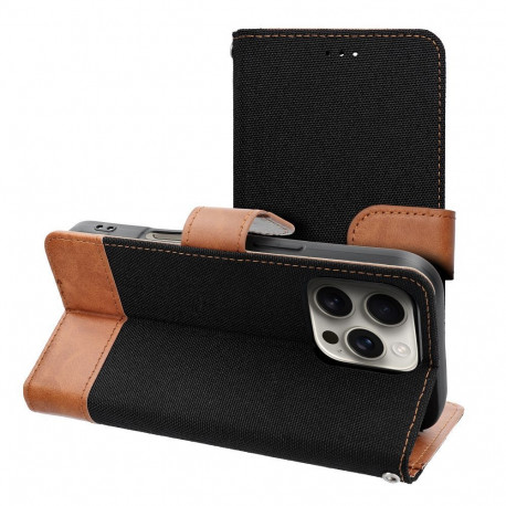 Flip case for iPhone 17 AIR Jeans Book black