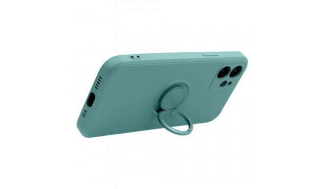 Case for iPhone 17 Silicone Ring green