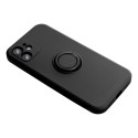 SILICONE RING case for IPHONE 17 Pro black