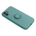 SILICONE RING case for IPHONE 17 green