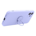 SILICONE RING case for IPHONE 17 violet