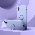 SILICONE RING case for IPHONE 17 violet