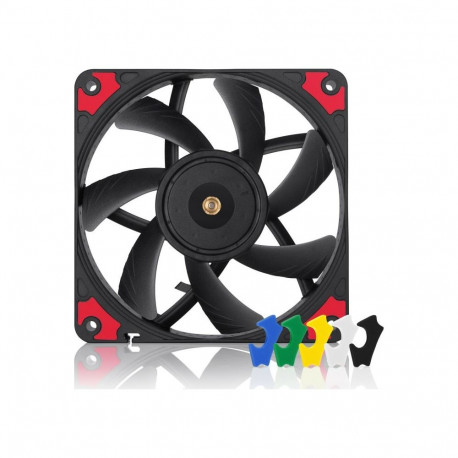 Noctua NF-A12x15 PWM chromax.black.swap, case fan (black)