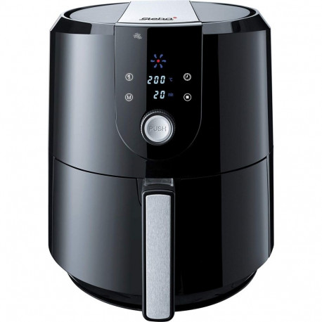 õhufritüür HF 5000 XL 1800W eraldatav korv 5,2L, must/roostevaba teras