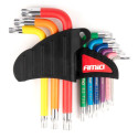 9-osaline TORX T10-T50 võtmete komplekt, S2 teras