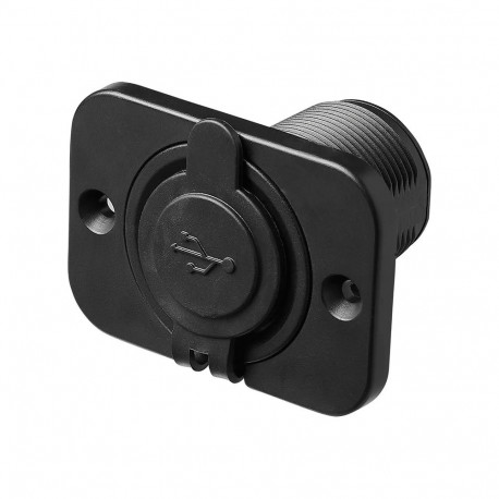 2xUSB pistik raamiga, süvistatav 3.1A  12/24V