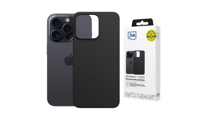3mk Hardy MagSilicone Case for Apple iPhone 15 Pro - Gray