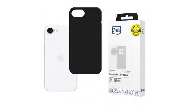 3mk Matt Case Pro for Apple iPhone 16E - Matte Black