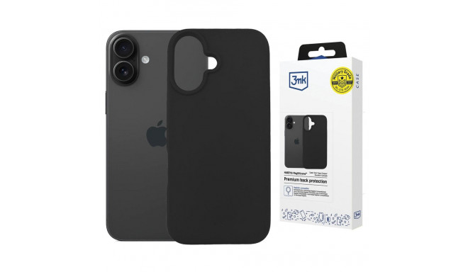 3mk Hardy MagSilicone Case for Apple iPhone 16 - Gray
