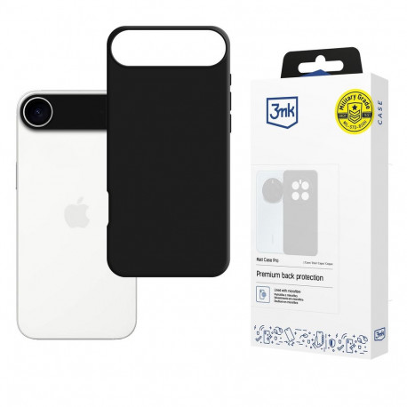3mk Matt Case Pro for Apple iPhone Air - Matte Black