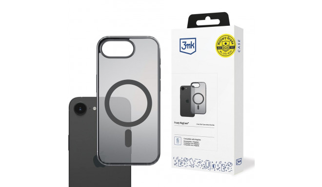 3mk Frosty MagCase for iPhone 16E - Black