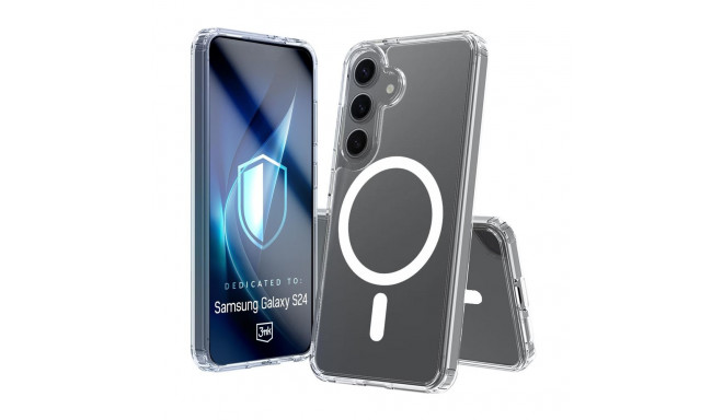 3mk Armor MagCase for Samsung Galaxy S24 / S25 - Transparent