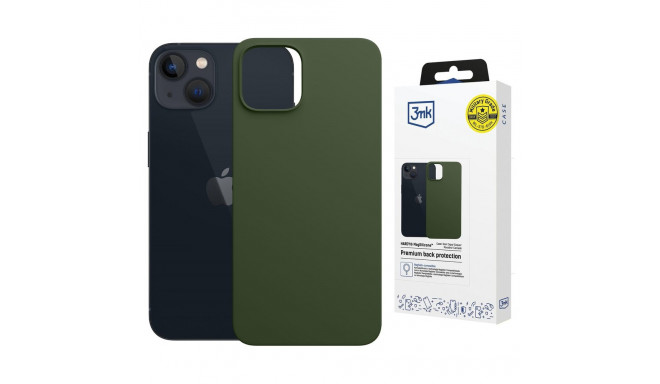 3mk Hardy MagSilicone Case for Apple iPhone 15 Plus - Green