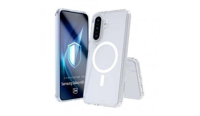 3mk Armor MagCase for Samsung Galaxy A26 5G - Transparent