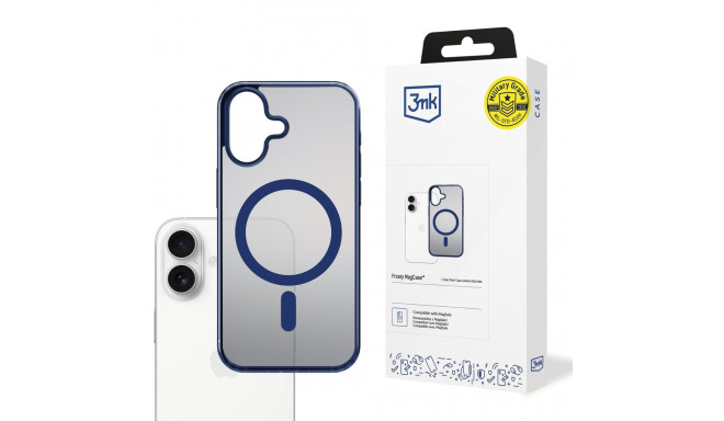 3mk Frosty MagCase for iPhone 17 - blue