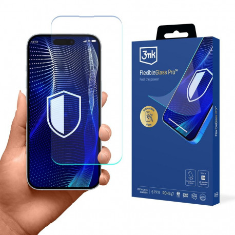 3mk FlexibleGlass Pro v2.0 Hybrid Glass for iPhone 17 Pro