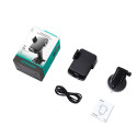 Joyroom JR-ZS219 electric dashboard mount with 15W inductive charger - black