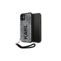 Karl Lagerfeld KLHCN61PSQRKS iPhone 11 / Xr 6.1" silver/silver hardcase Sequins Cord Karl Lagerfeld KLHCN61PSQRKS iPhone 11 / Xr 6.1" silver/silver hardcase Sequins Cord