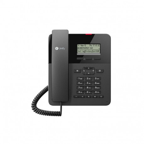 Unify OpenScape Desk Phone CP110 Analog telephone Black