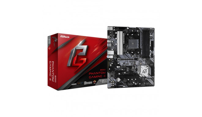 Asrock B550 Phantom Gaming 4 AMD B550 Socket AM4 ATX