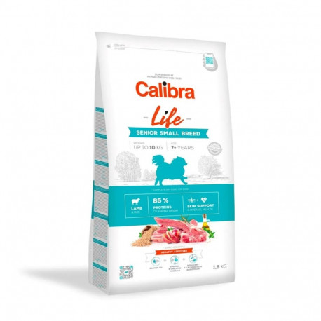 CALIBRA Dog Life Senior Small Breed lambaliha kuiv koeratoit 1,5kg