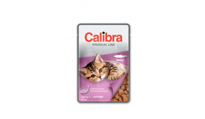 CALIBRA Cat Premium Kitten lõhe märg kassitoit 100g