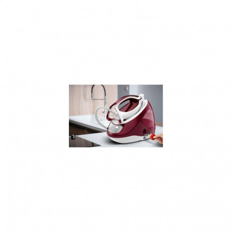 Tefal GV9220 aurutriikimisjaam 2600 W Durilium AirGlide Autoclean tallaga burgundia, valge