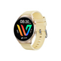 Weofly Curve nutikell - multifunktsionaalne kell Bluetooth 5.3 kuld
