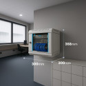 Extralink 6U 10" hall seinapealne seinakapp