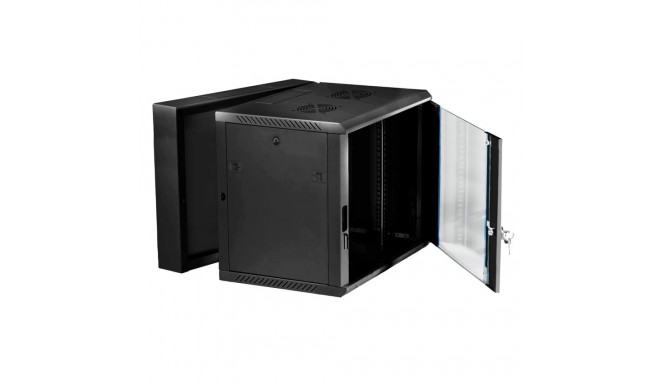 Extralink 12U 600x600 AZH must seinapealne pööratav seinakapp