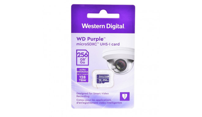 Western Digital WD Purple SC QD101 mälukaart 256 GB MicroSDXC Class 10