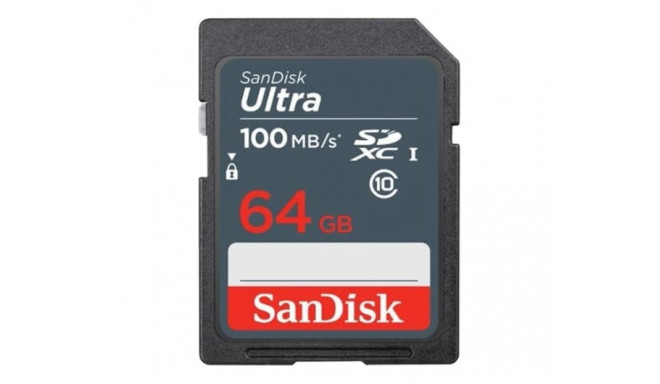SanDisk Ultra mälukaart 64 GB SDXC UHS-I Class 10
