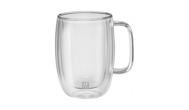 Set of two latte macchiato glasses with handle Zwilling Sorrento Plus