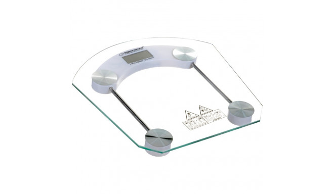 Esperanza EBS008W personal scale Electronic personal scale Rectangle White