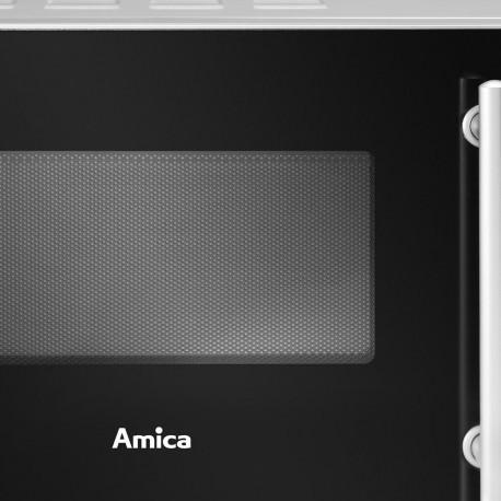Amica AMGF20M1GS mikrolaineahi lauale grillmikrolaineahi 20 l 700 W must, hõbedane