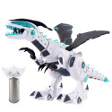 Zdalnie Sterowany RC robot dinosaurus tuled helid valge