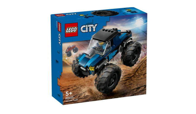 Klocki city 60402 sinine monsterauto