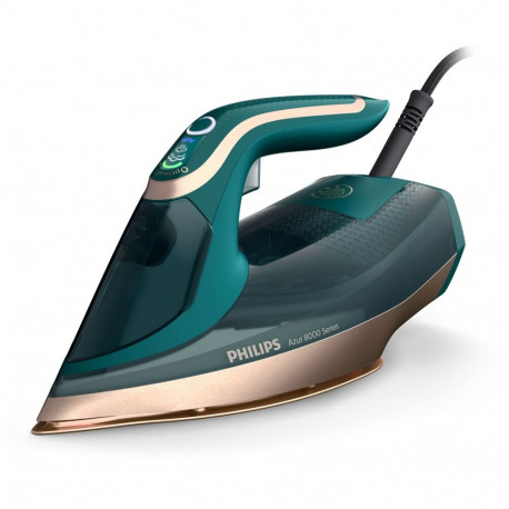 Steam Iron - Philips DST8030/70 3000W SteamGlide Elite Green