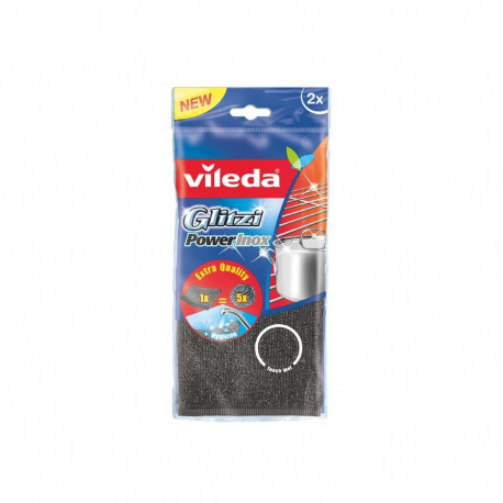 Svammlapid, VILEDA Glitzi Power Inox 2tk / pakk