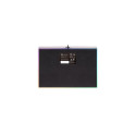 Thermaltake Argent MP1 RGB Gaming mouse pad Black, Titanium