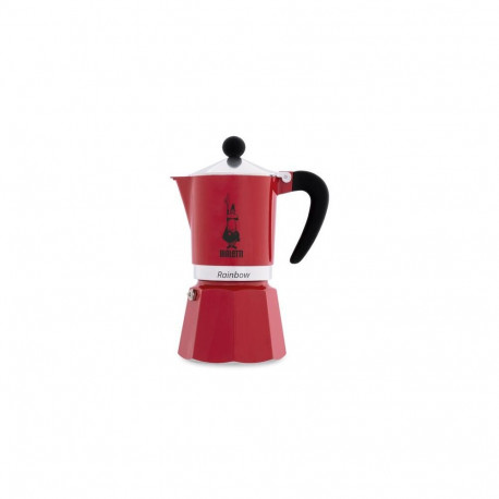 Bialetti Rainbow Moka pot Black, Red, Stainless steel